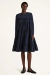 Merlette Essaouira Dress In Navy In Navy