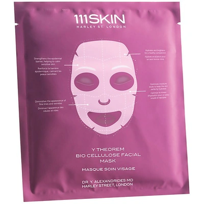 111skin Y Theorem Bio Cellulose Facial Mask Box 5 X 23ml In Colorless