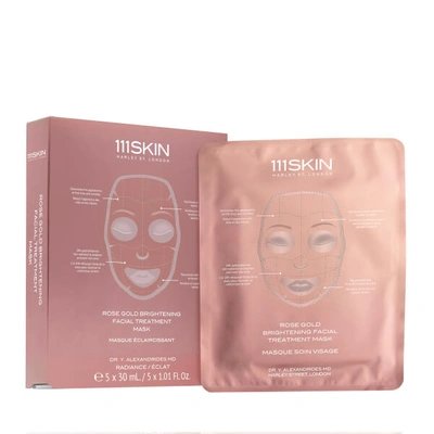 111skin Rose Gold Brightening Facial Treatment Set Of Five Masks In N,a