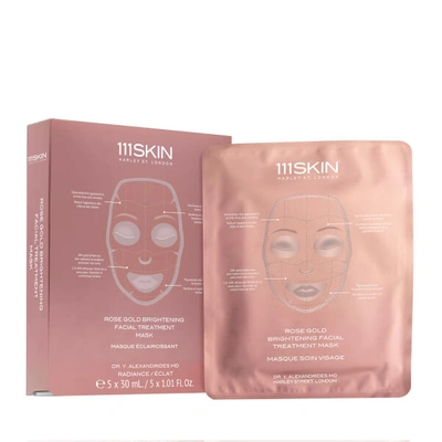 111skin Rose Gold Brightening Facial Treatment Mask In White