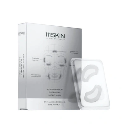 111skin Meso Infusion Overnight Micro Mask Box In 4 Treatments