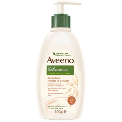 Aveeno 日常保湿酸奶身体乳 300ml | 香草和燕麦香味