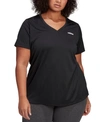 ADIDAS ORIGINALS WOMEN'S DESIGNED 2 MOVE TEE PLUS SIZE