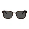 SAINT LAURENT SAINT LAURENT TORTOISESHELL SQUARE SL 341 SUNGLASSES