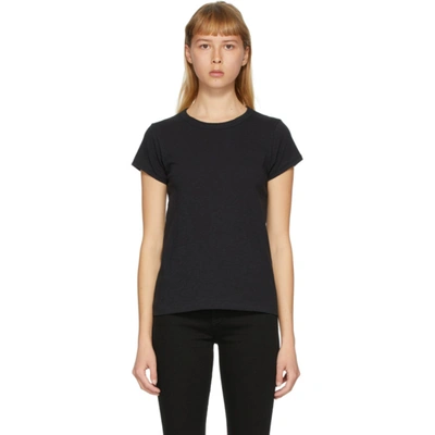 Rag & Bone Black 'the Tee' T-shirt In 001 Black