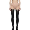 AGENT PROVOCATEUR AGENT PROVOCATEUR PINK HELENE SUSPENDERS