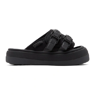 Eytys Ssense Exclusive Black Capri Sandals