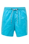 Snapper Rock Little Boy's & Boy's Hybrid Board Shorts In Medium Blue