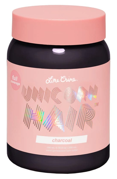 Lime Crime Unicorn Hair Full Coverage Semi-permanent Hair Colour In Charcoal