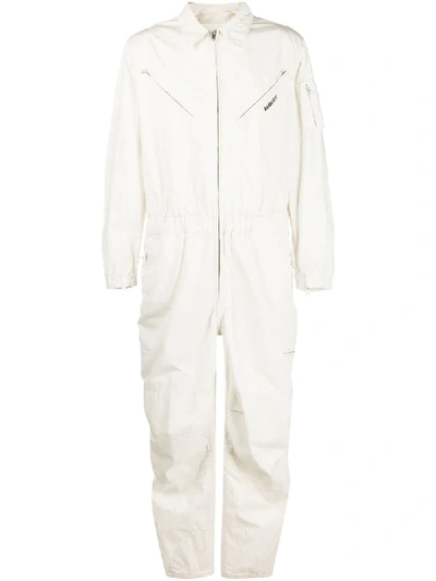 Ambush Zipped Boiler Suit In White