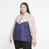 Nike Sportswear Windrunner Women's Jacket (plus Size) In Pink
