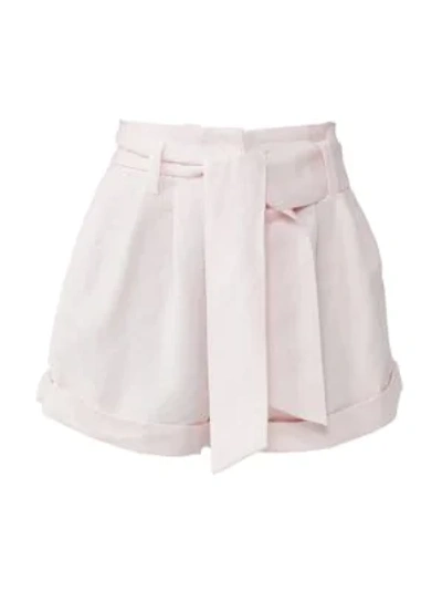 Significant Other Solace Tie Shorts In Flamingo