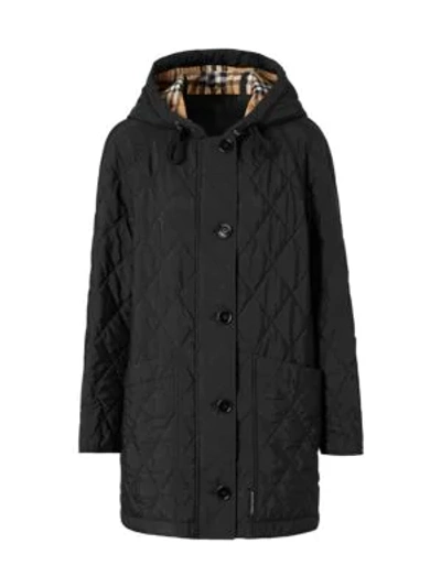 Burberry Roxwell 19 Quilted Jacket In Black