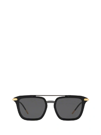 Dolce & Gabbana Square Sunglasses In Black
