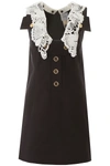 PATOU SAFARI MINI DRESS WITH CROCHET,DR0030027902B 902B