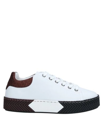 Pollini Sneakers In White