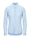 Patrizia Pepe Solid Color Shirt In Sky Blue