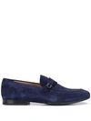 FERRAGAMO SUEDE LOAFERS