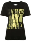 ANN DEMEULEMEESTER FINE CUT-OUT T-SHIRT