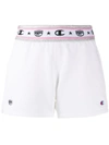 Chiara Ferragni X Champion Shorts In White