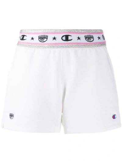 Chiara Ferragni X Champion Shorts In White