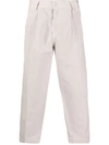 COSTUMEIN HIGH-WAISTED CROPPED TROUSERS