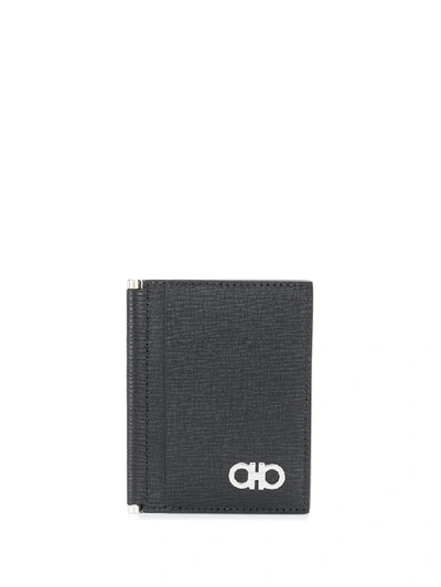 Ferragamo Bi-fold Wallet In Black
