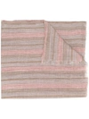 BRUNELLO CUCINELLI PINK LINEN SCARF,MSCDAGL22CD033