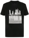 ARMANI EXCHANGE NEW YORK天际线印花T恤