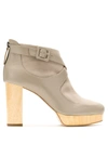 Studio Chofakian Studio 77 Boots In Grey