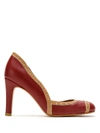 Sarah Chofakian Trust Pumps In Red