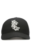 ALEXANDER MCQUEEN ALEXANDER MCQUEEN IVY MONOGRAM BASEBALL CAP