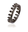 ANNOUSHKA BLACK DIAMOND CROWN RING,15208847