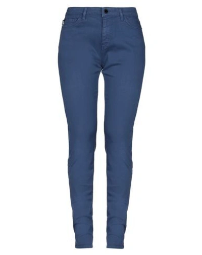 Love Moschino Casual Pants In Blue