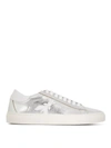 PATRIZIA PEPE FLY PATCH LEATHER SNEAKER