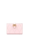 GIVENCHY GIVENCHY GV3 DIAMOND QUILTED WALLET