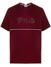 FILA TONAL LOGO-PRINT T-SHIRT