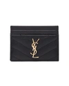 SAINT LAURENT CASSANDRE CREDIT CARD CASE,SLAU-WY307