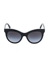 DOLCE & GABBANA 51MM CAT EYE SUNGLASSES,0400012619491