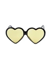 GUCCI NOVELTY 62MM HEART SUNGLASSES,0400012696699