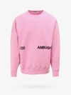 Ambush Logo-print Cotton Sweatshirt In Pink