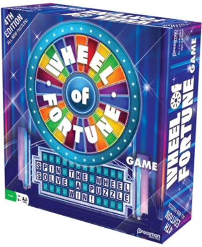 Pressman Toy Wheel Of Fortune Game - 4th Edition In No Color