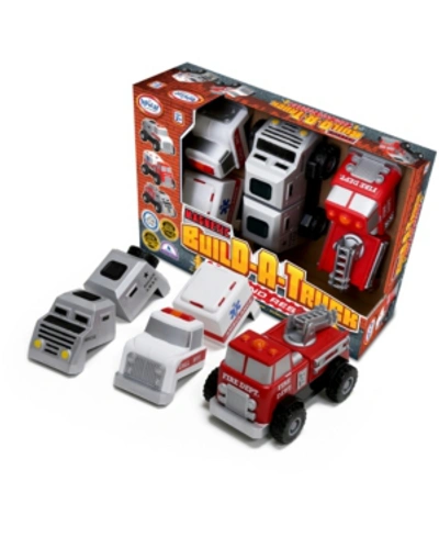 Popular Playthings Magnetic Build-a-truck - Fire And Rescue In No Color