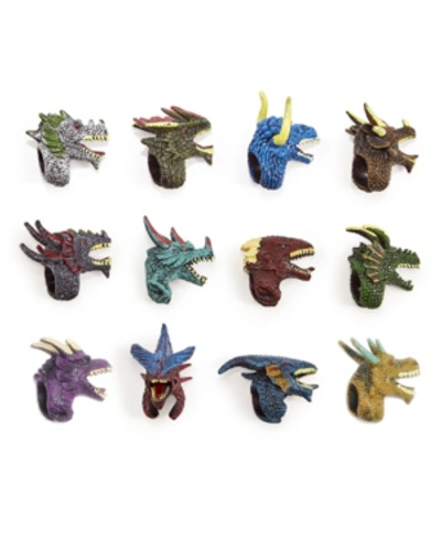 Two's Company Refill For Dragon Duel 48 Pc Mystery Dragon Adjustable Ring Finger Puppet