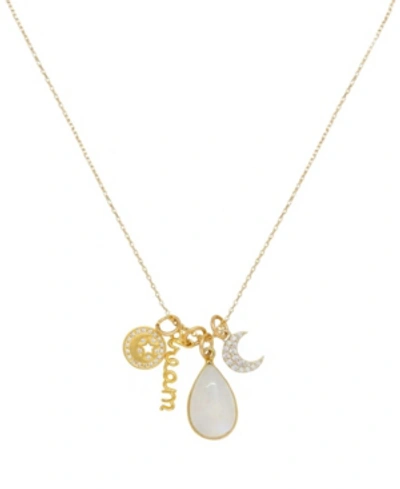 Ettika Dream Baby Dream Interchangeable Charm Necklace In Gold