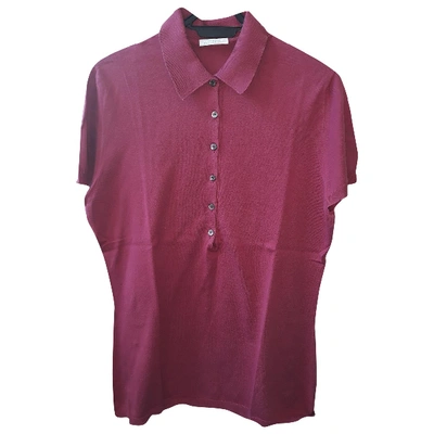 Pre-owned Ballantyne Purple Cotton Top