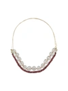 ALIITA 9KT YELLOW GOLD PRINCESA BEADED NECKLACE