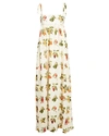 AGUA BY AGUA BENDITA Verbena Frutas Printed Linen Dress,060050753882