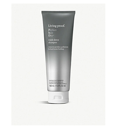 Living Proof Perfect Hair Day (phd) Triple Detox Shampoo 5.4 oz/ 160 ml In Grey
