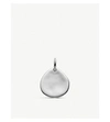 Monica Vinader Siren Small Pendant Charm In Metallic
